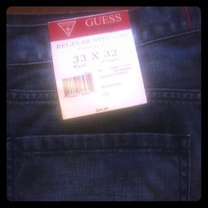 Guess Jeans regular straight crescent fit 33x32